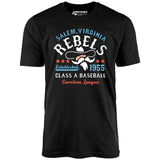 Salem Rebels - Virginia - Vintage Defunct Baseball Teams - Unisex T-Shirt