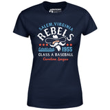 Salem Rebels - Virginia - Vintage Defunct Baseball Teams - Women's T-Shirt