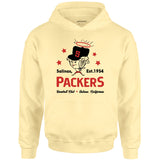 Salinas Packers - California - Vintage Defunct Baseball Teams - Unisex Hoodie
