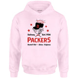 Salinas Packers - California - Vintage Defunct Baseball Teams - Unisex Hoodie
