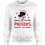 Salinas Packers - California - Vintage Defunct Baseball Teams - Unisex Sweatshirt