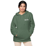 Salted Logo Unisex pigment-dyed hoodie