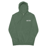 Salted Logo Unisex pigment-dyed hoodie