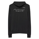 Salted Unisex zip hoodie