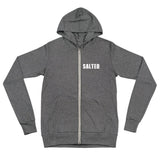 Salted Unisex zip hoodie