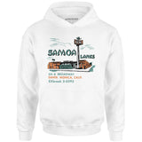 Samoa Lanes - Santa Monica, CA - Vintage Bowling Alley - Unisex Hoodie