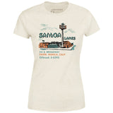 Samoa Lanes - Santa Monica, CA - Vintage Bowling Alley - Women's T-Shirt