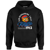 San Bernardino Kittens - California - Vintage Defunct Baseball Teams - Unisex Hoodie