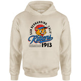 San Bernardino Kittens - California - Vintage Defunct Baseball Teams - Unisex Hoodie
