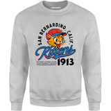 San Bernardino Kittens - California - Vintage Defunct Baseball Teams - Unisex Sweatshirt