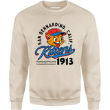 San Bernardino Kittens - California - Vintage Defunct Baseball Teams - Unisex Sweatshirt