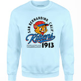 San Bernardino Kittens - California - Vintage Defunct Baseball Teams - Unisex Sweatshirt
