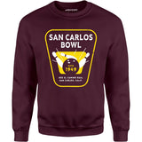 San Carlos Bowl - San Carlos, CA - Vintage Bowling Alley - Unisex Sweatshirt
