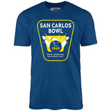 San Carlos Bowl - San Carlos, CA - Vintage Bowling Alley - Unisex T-Shirt