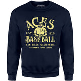 San Diego Aces - California - Vintage Defunct Baseball Teams - Unisex Sweatshirt
