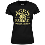 San Diego Aces - California - Vintage Defunct Baseball Teams - Women's T-Shirt