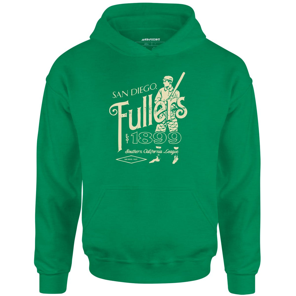 San Diego Fullers - California - Vintage Defunct Baseball Teams - Unisex Hoodie
