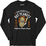 San Francisco Hot Peanuts - California - Vintage Defunct Baseball Teams - Long Sleeve T-Shirt