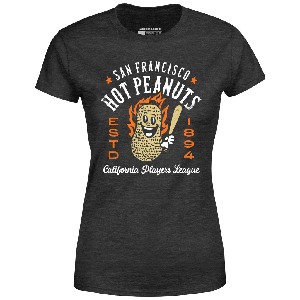 San Francisco Hot Peanuts - California - Vintage Defunct Baseball Teams - Women's T-Shirt