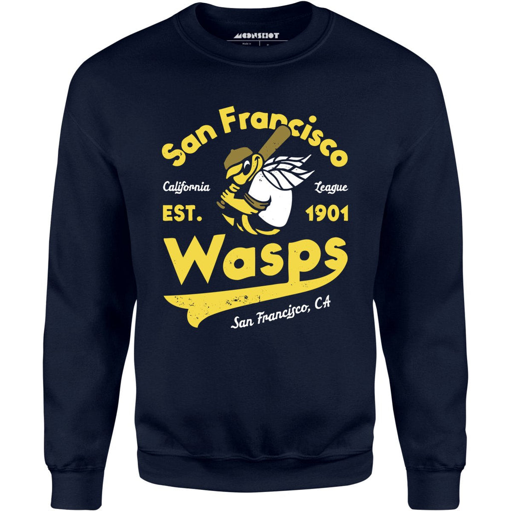 San Francisco Wasps - California - Vintage Defunct Baseball Teams - Unisex Sweatshirt