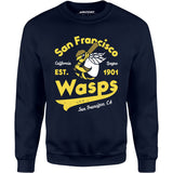 San Francisco Wasps - California - Vintage Defunct Baseball Teams - Unisex Sweatshirt