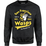 San Francisco Wasps - California - Vintage Defunct Baseball Teams - Unisex Sweatshirt