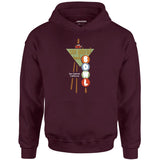 San Gabriel Lanes - San Gabriel, CA - Vintage Bowling Alley - Unisex Hoodie