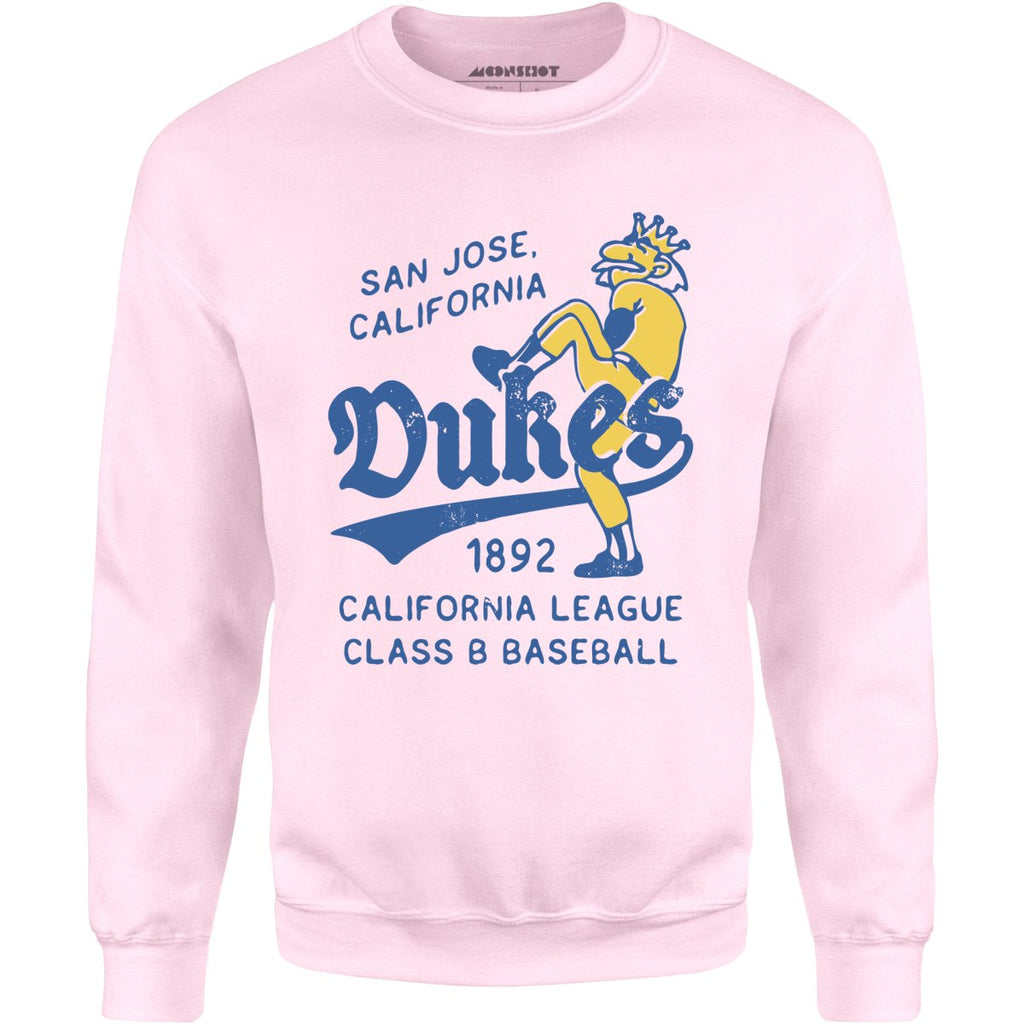 San Jose Dukes - California - Vintage Defunct Baseball Teams - Unisex Sweatshirt