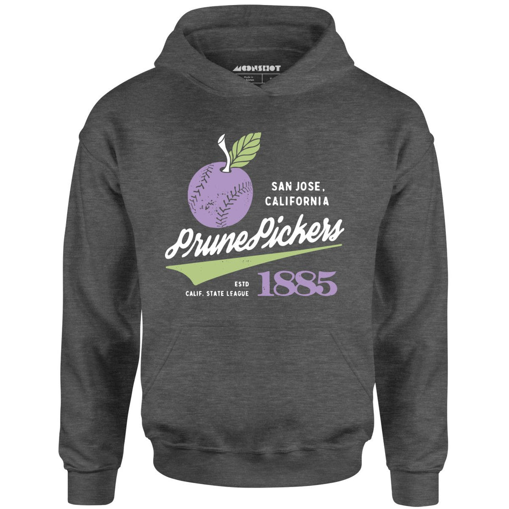 San Jose Prune Pickers - California - Vintage Defunct Baseball Teams - Unisex Hoodie