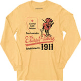 San Leandro Cherry Pickers - California - Vintage Defunct Baseball Teams - Long Sleeve T-Shirt