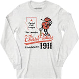 San Leandro Cherry Pickers - California - Vintage Defunct Baseball Teams - Long Sleeve T-Shirt