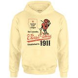 San Leandro Cherry Pickers - California - Vintage Defunct Baseball Teams - Unisex Hoodie