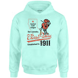 San Leandro Cherry Pickers - California - Vintage Defunct Baseball Teams - Unisex Hoodie