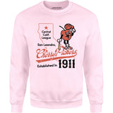 San Leandro Cherry Pickers - California - Vintage Defunct Baseball Teams - Unisex Sweatshirt