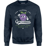 San Leandro Grapevines - California - Vintage Defunct Baseball Teams - Unisex Sweatshirt