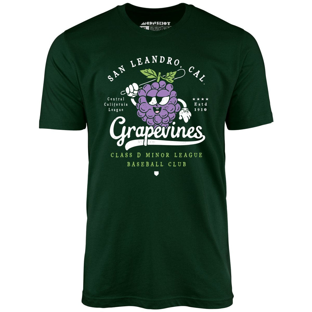 San Leandro Grapevines - California - Vintage Defunct Baseball Teams - Unisex T-Shirt