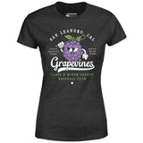 San Leandro Grapevines - California - Vintage Defunct Baseball Teams - Women's T-Shirt