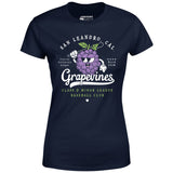 San Leandro Grapevines - California - Vintage Defunct Baseball Teams - Women's T-Shirt