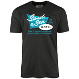 Sand & Sea Motel - Long Beach, CA - Vintage Motel - Unisex T-Shirt