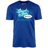 Sand & Sea Motel - Long Beach, CA - Vintage Motel - Unisex T-Shirt