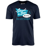 Sand & Sea Motel - Long Beach, CA - Vintage Motel - Unisex T-Shirt