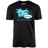 Sand & Sea Motel - Long Beach, CA - Vintage Motel - Unisex T-Shirt