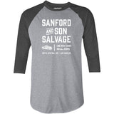 Sanford and Son Salvage - 3/4 Sleeve Raglan T-Shirt