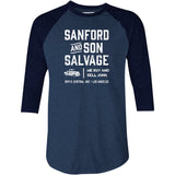 Sanford and Son Salvage - 3/4 Sleeve Raglan T-Shirt