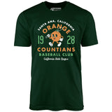 Santa Ana Orange Countians - California - Vintage Defunct Baseball Teams - Unisex T-Shirt
