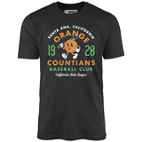 Santa Ana Orange Countians - California - Vintage Defunct Baseball Teams - Unisex T-Shirt