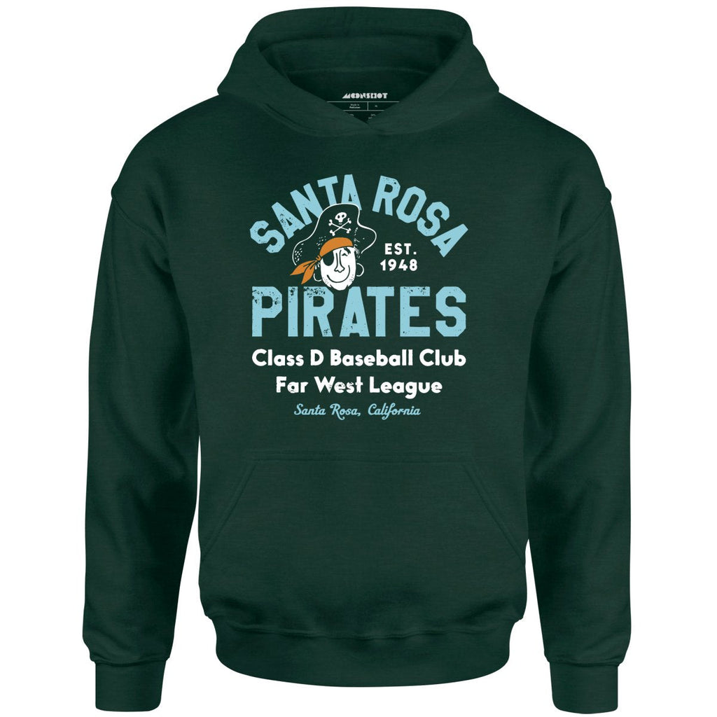 Santa Rosa Pirates - California - Vintage Defunct Baseball Teams - Unisex Hoodie