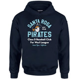 Santa Rosa Pirates - California - Vintage Defunct Baseball Teams - Unisex Hoodie