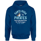 Santa Rosa Pirates - California - Vintage Defunct Baseball Teams - Unisex Hoodie