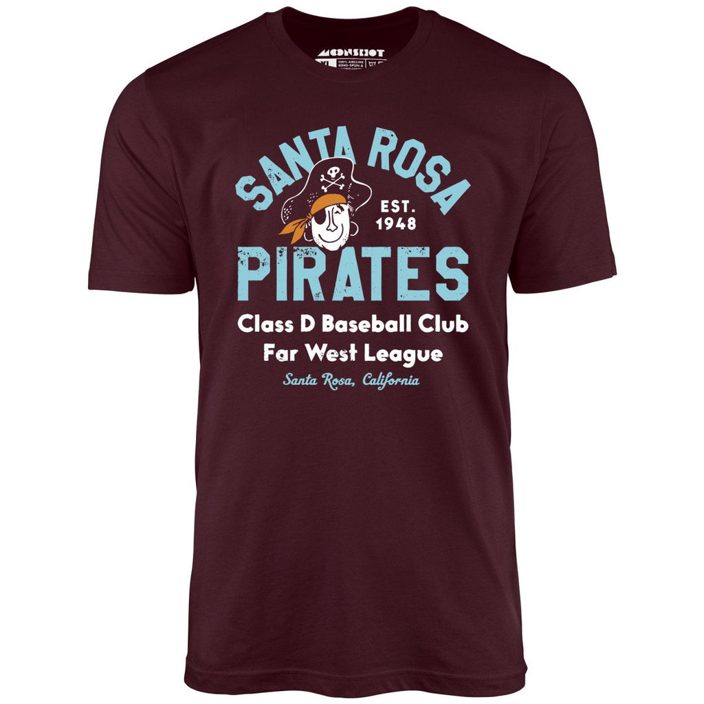 Santa Rosa Pirates - California - Vintage Defunct Baseball Teams - Unisex T-Shirt